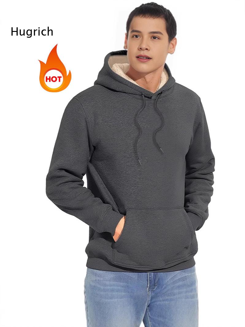 남성용 셰르파 안감 후드티 드로스트링 캥거루 포켓 다크 - Sherpa Hoodie Fleece 리뷰 및 가격