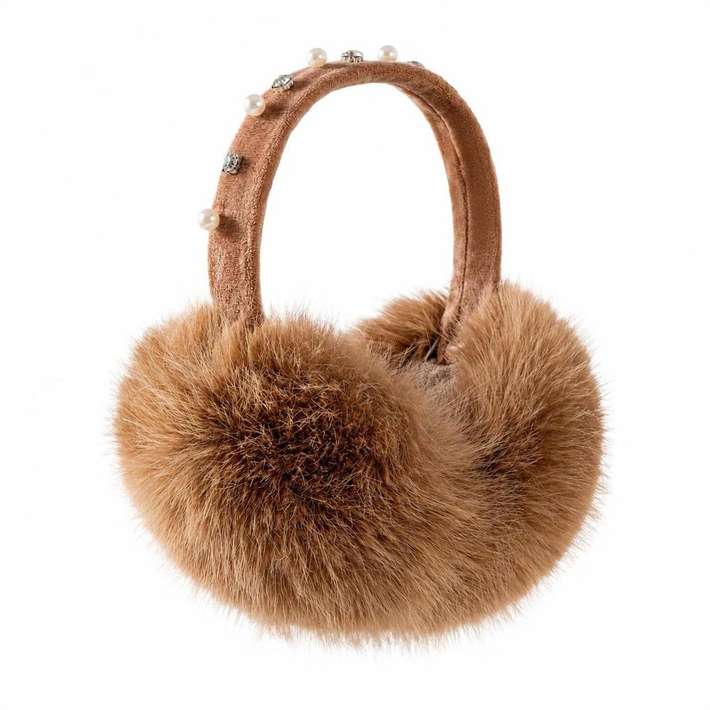 새로운 인조 퍼 이어머프 부드럽고 접이식 이어워머 헤드 - Earmuffs Foldable 리뷰 및 가격